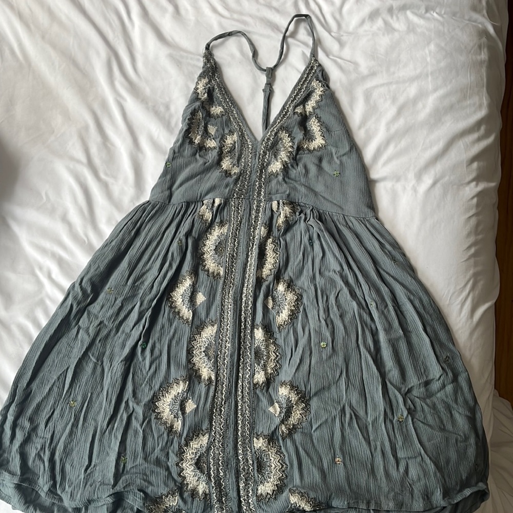 Free people blue dress